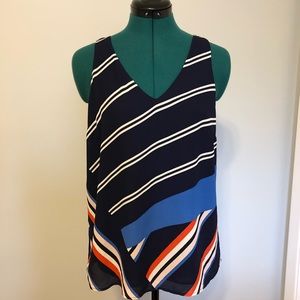 Willi Smith Sleeveless Blouse